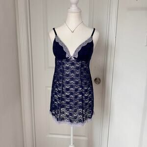 Fairy Core APT .9 Vintage Size Small Laced Lingerie Top, Mini Dress , Lingerie !